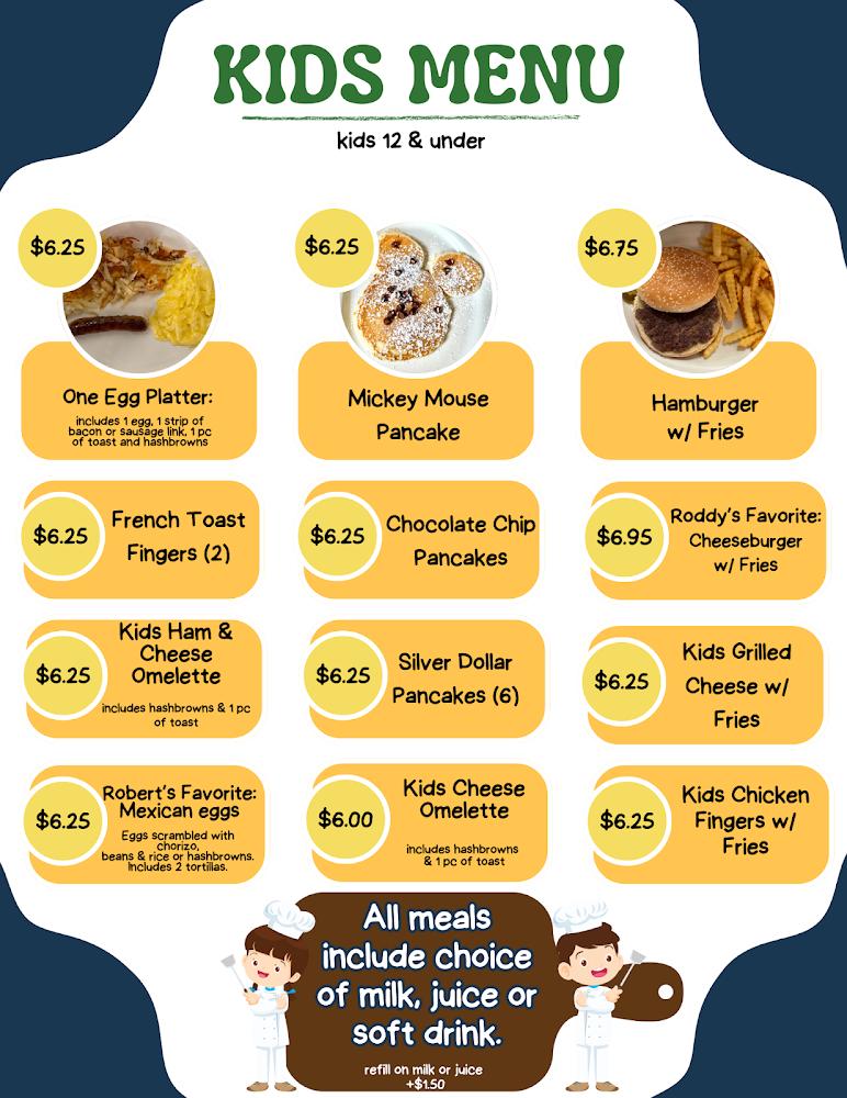 Willy & Grace Diner Menu image 4